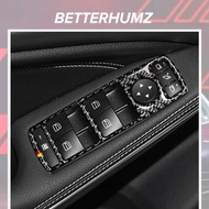 Carbon Fiber For Mercedes Benz W176 W204 W212 W246 CLA GLA ML GLE Car Interior Window Lifter Panel T