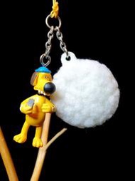 A-225 櫃 ： 畢查 BITZER 手機螢幕擦 吊飾 笑笑羊 SHAUN THE SHEEP BANDAI 2009
