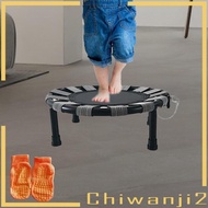 [Chiwanji2] Min Trampoline Silent Steel Tube Portable for Kids for Workout Exercise Play