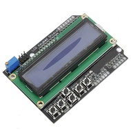 HiLetgo 1602 LCD Keypad Shield 1602 LCD Expansion Shield Board Blue Backlight 4.5-5.5V for Arduino D