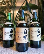 全港上門回收 白州Hakushu 1973 白州Hakushu 12年 白州Hakushu 18年 白州Hakushu 18年機場版 白州Hakushu 25年 白州Hakushu 25年機場版 威士