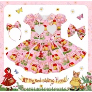 Arpanet girl Dress/Red Hat/Size 2