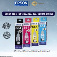 EPSON T664 BLACK CYAN MAGENTA YELLOW Series for Printer L220 / L210 / L360 T664 6641