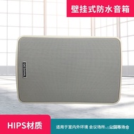 Waterproof Speaker Material Speaker Wall-Mounted Indoor Outdoor Waterproof Speaker Song IP66HIPS Sea
