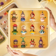 [With Light] Toy Transparent Display Box Mystery Box Storage Display Box Wall-Mounted Display Box Acrylic popmart Display Box Space Capsule Lego Transparent Cabinet