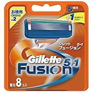 吉列 Fusion5+1 替換刀片 8入