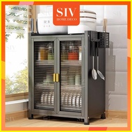 ☃ ☀ ▭ Siv 2/3-Tier Dish Rack Dish Drainer Dish Cabinet Kitchen Countertop Plate Organizer Storage S