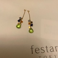 Festaria 水晶耳環 耳飾 耳墜 agete ete可考慮
