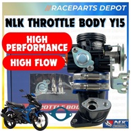 NLK THROTTLE BODY Y15ZR OVAL 32MM 34MM 36MM 38MM 40MM THROTTL BODI Y15