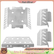 Metal Chassis Kit +Axle Cover Kit for 1/8  Allrock 1/8 H8h V1v2 RC Car Parts