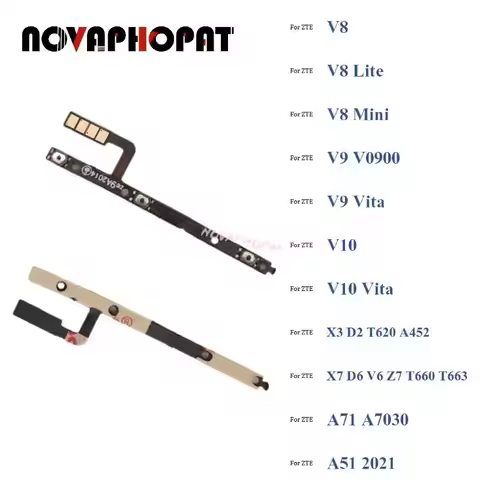 Power On Off Volume Ribbon For ZTE Blade V8 Mini Z981 Z982 V9 V10 V40 Vita A5 A7 A31 A71 A51 2019 20