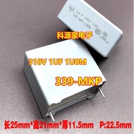 1UF 1U0M 1U0K-310V-X2-339-MKP New Energy Charger 2 Pin Capacitor 25X21X11.5