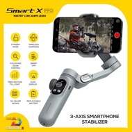 AOCHUAN Smart X PRO Gimbal Stabilizer 3-AXIS Smartphone With Light by Blezzystore