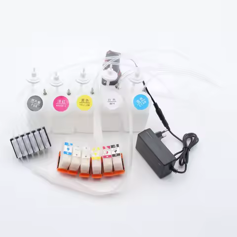 Cartridge Dtf Ciss For Epson Xp15000 Ciss Ink Tank Dtf Xp 15000 Ink Supply System Kit For Epson XP-1