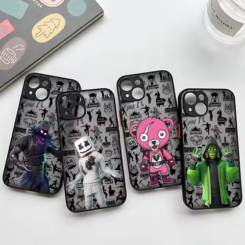 Hot Game F-Fortnites Phone Case For Xiaomi Redmi Note 14 13 12 12S 11 11S 10 10S 9T 9S 8 7 Pro Plus 