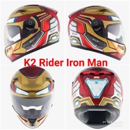 [✅Best Quality] Helm Kyt K2 Rider Iron Man