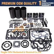 Isuzu 3KR2 Engine Overhaul Rebuild Kit For Sumitomo S80F2 S80FX3 Excavator