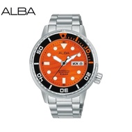 Alba Watch 💯(Ori) AL4343X Men Automatic Stainless Steel Strap / Men Watch / Jam Tangan Lelaki / Jam 