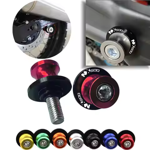 For HONDA NX500 NX 500 N 500X CB500X CB 500X N500X Motorcycle Swingarm Spools CNC Aluminum Rear Stan