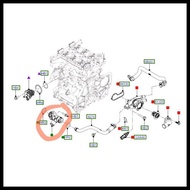 CM5G8A529GA ELBOW BYPASS WATER INLET FORD FIESTA ECOBOOST 1.0 1.0CC