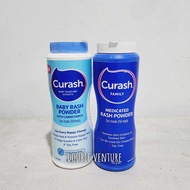 AUTHENTIC Curash Baby Rash Powder With Cornstarch 100g/ Curash Family Medicated Powder 100g