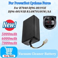 21.6V 7000mAh for Samsung for PowerBot Cyclone Force R7040 DJ96-00193E DJ96-00193B R1AM7010UW/AA Rob