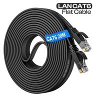 Cat6 20 Meter Flat Cable RJ45 UTP Ethernet 100Mbps Lan-CAT6-20M Cable