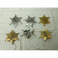 LOKAL Star pin hat accessories star emblem star brooch star nail sheriff hat accessories laken sheri