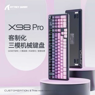 Attack Shark X98 Pro Wireless Mechanical Keyboard Wired Bluetooth Three-Mode gask Customized 5-Layer