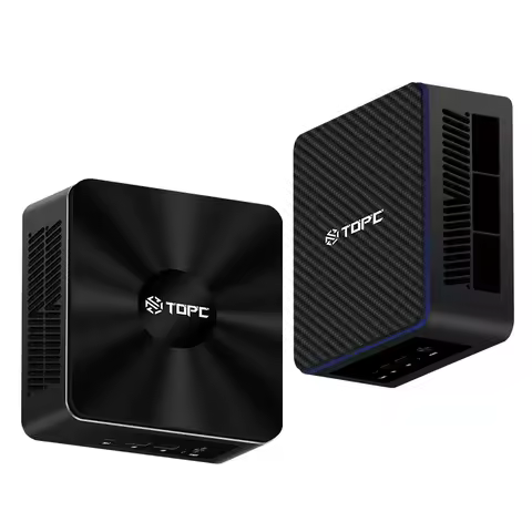 TOPC I7 12700H/13700H I9 12900H/13900H Mini PC DDR4 32GB 1TB PCIe4.0 SSD WiFi6E BT5.3 Win 11 Pro Dua