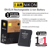 Nikon EN-EL14 original battery for D3100/3200/3300/3400/5100/5200/5300/5500/5600