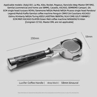 Bottomless Portafilter ด้ามชงกาแฟ 51mm 54mm 58mm ใช้กับ Delonghi Breville อุปกรณ์บาริสต้า