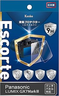 Kenko KLPE-PAGX7M3 LCD Protective Film, LCD Protector for Escorte Panasonic LUMIX GX7 Mark III, 9H H