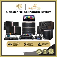 K-MASTER Family Package Karaoke System Full Set Family KTV kmaster jbl Subwoofer Set
