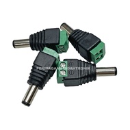 DC Power Connector Male Jack 5.5mm x 2.1mm Terminal Adapter Wire Joint Cable