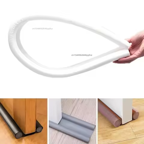 Door Bottom Seal Strip Flexible Wind Noise Reduction Stopper Under Door Blocker Anti Collision Dustp