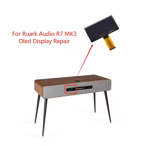 New Screen Oled Display for Ruark Audio R7 MK3 Replacement/Repair