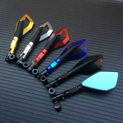 Universal Motorcycle Rearview Mirror moto CNC Side Mirrors For YAMAHA ys 150 tmax 530 tdm 850 fz6n m