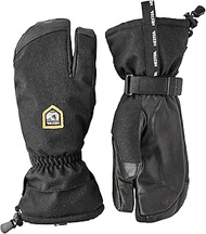 Unisex CZone Mountain 3-Finger Glove, Waterproof, Windproof Leather Alpine Ski Glove for Men & Women