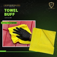 【CP CAR Detailer】Edgeless Microfiber Towel – Car Wash, Cleaning, Wax Buffing, Polishing Cloth