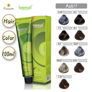 Bremod Hair Color Hair Dye Ash (Silver，Grey，Golden，Brown，Blonde) 100ml