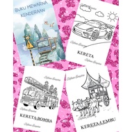 [PDF] Buku Mewarna ~ Kenderaan