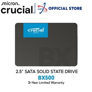 CRUCIAL BX500 SATA III 2.5 SATA SSD / STORAGE ( 240GB / 500GB / 1TB / 2TB )