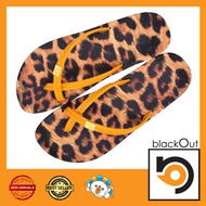 BlackOut Toeloop รองเท้าแตะ คีบโป้ง ลายเสือดาว