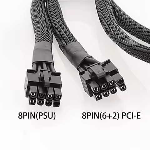 3X GPU Pcie 8PIN To 8PIN (6+2)Pin Power Supply Cable For MSI MAG A850GL ATX3.0 A750GL ATX3.0 A850GL(