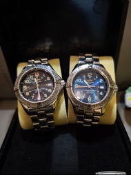 Breitling superocean a17040 黑面/藍面