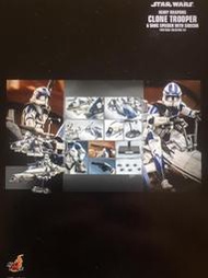 全新未拆 Hot toys tms077 星際大戰 複製人之戰 重裝複製人士兵 雙座反重力套裝組 可拆賣