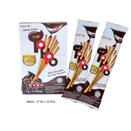 Lotte Toppo Stik 12 X1 17 Gr Rasa Cokelat by Jadoel Snack
