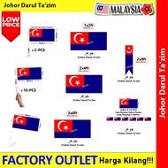 Johor Flag Nylon Polyester Johor Darul Ta'zim Flag #Johordarultazim #BenderaJohor #JohorFlag #Johor 