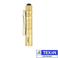 Olight i3T EOS Brass Dual-Output Slim EDC LED Flashlight - 180 Lumens